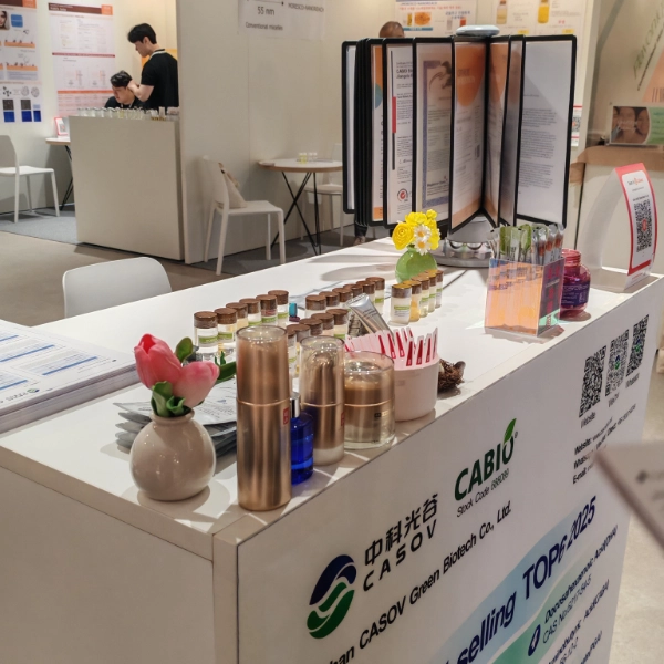 CASOV успешно принял участие в выставке in-cosmetics Korea 2025!
