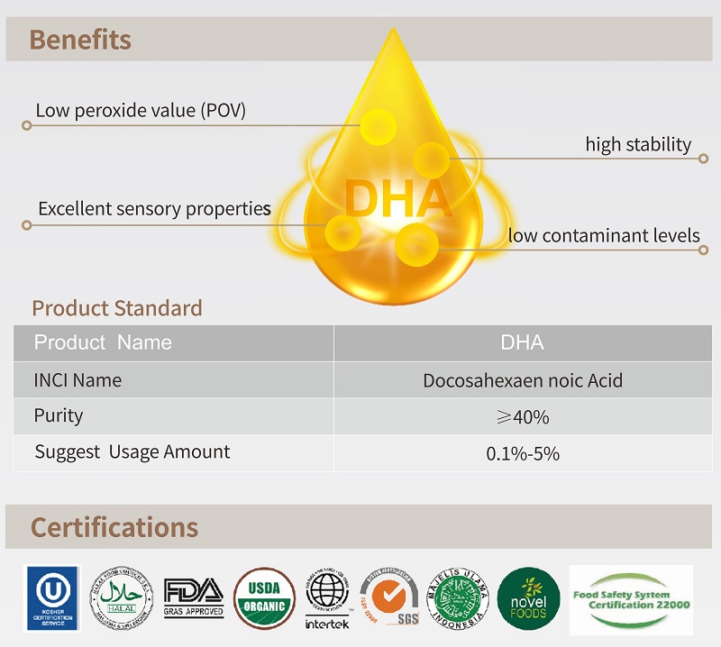 Преимущества DHA в косметических составах
